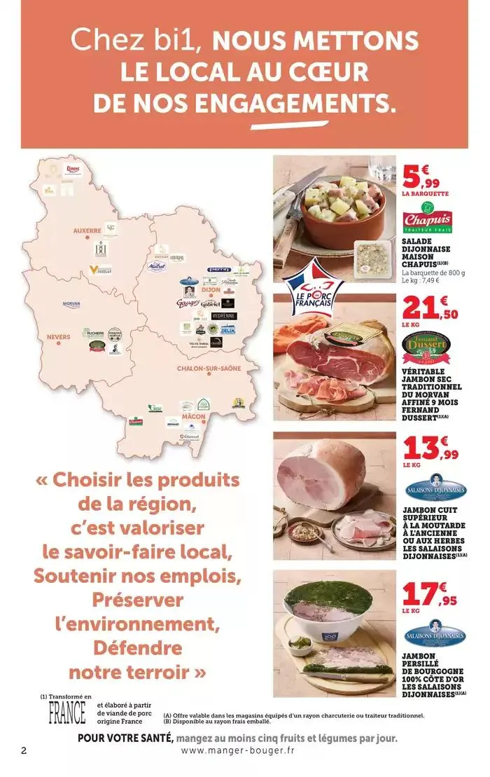 Engagés pour soutenir NOS PARTENAIRES LOCAUX du 31 mars au 6 avril 2025 - Catalogue page 2