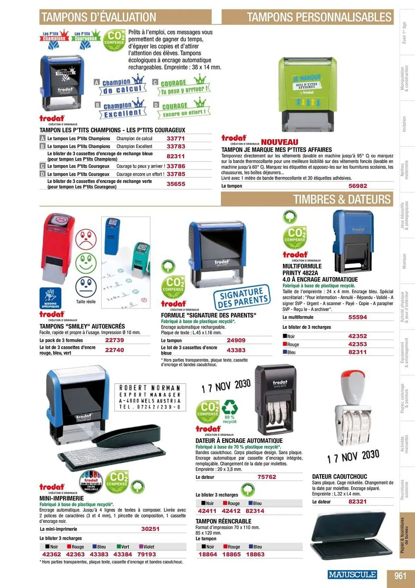 Catalogue Majuscule du 5 mars au 31 décembre 2025 - Catalogue page 985