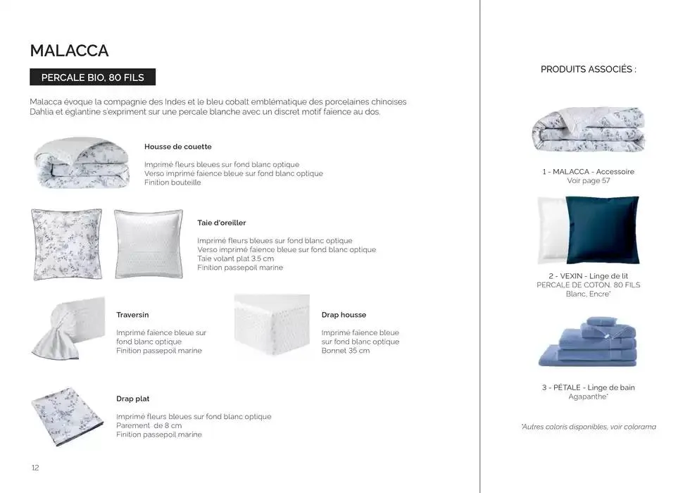 Notre collection Printemps - Ete 2025 du 14 février au 30 août 2025 - Catalogue page 12