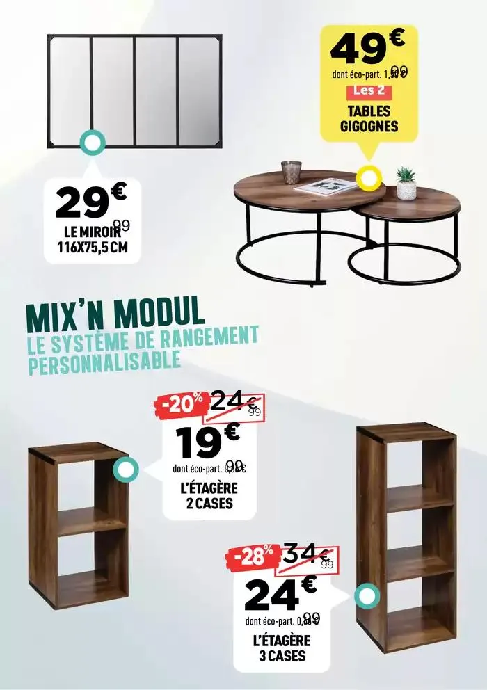 Des prix déco qui n'attendent pas ! du 3 mars au 16 mars 2025 - Catalogue page 3