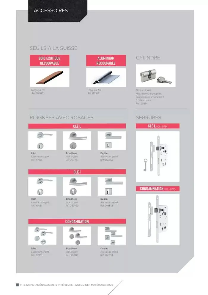 Aménagements Intérieurs du 20 janvier au 31 décembre 2025 - Catalogue page 30