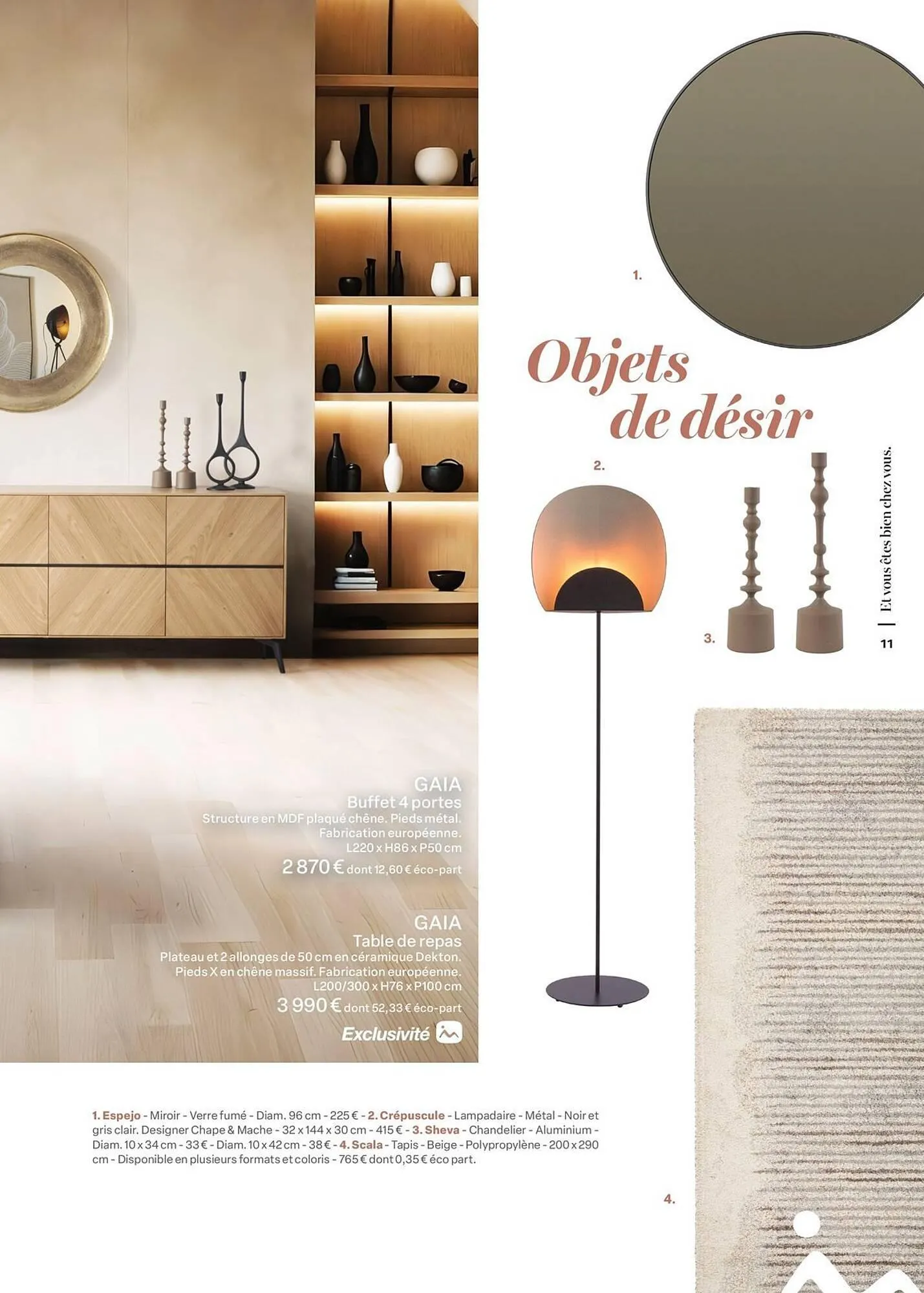 Catalogue monsieur meuble du 16 septembre au 31 mai 2026 - Catalogue page 11