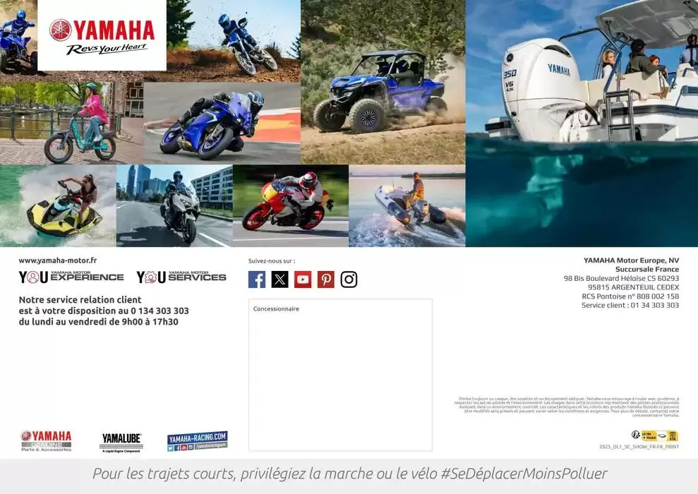 Catalogue Yamaha Scooters - Gamme Scooters du 12 février au 31 décembre 2025 - Catalogue page 36