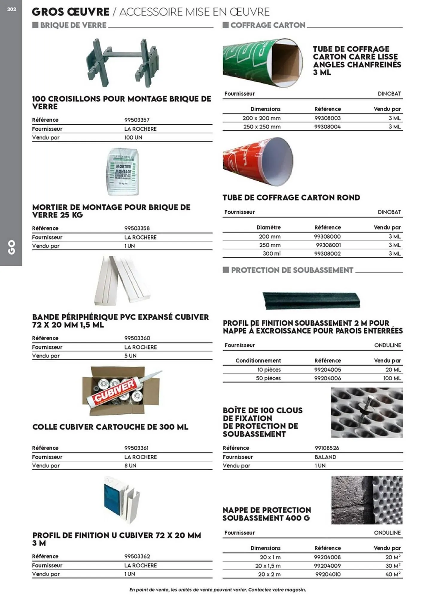 Catalogue Tout faire matériaux du 17 décembre au 30 décembre 2025 - Catalogue page 114