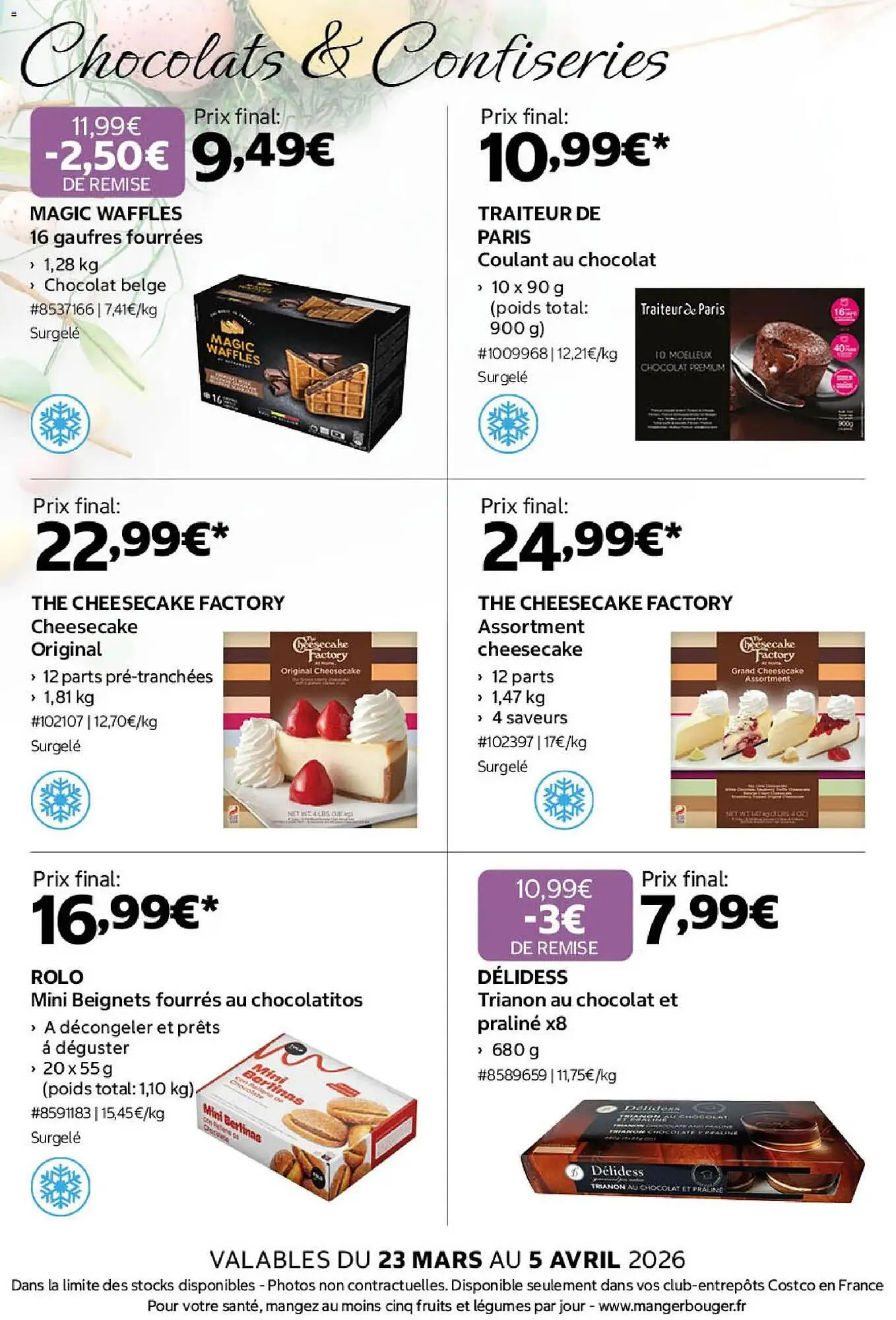 Catalogue Costco du 23 mars au 5 avril 2026 - Catalogue page 4