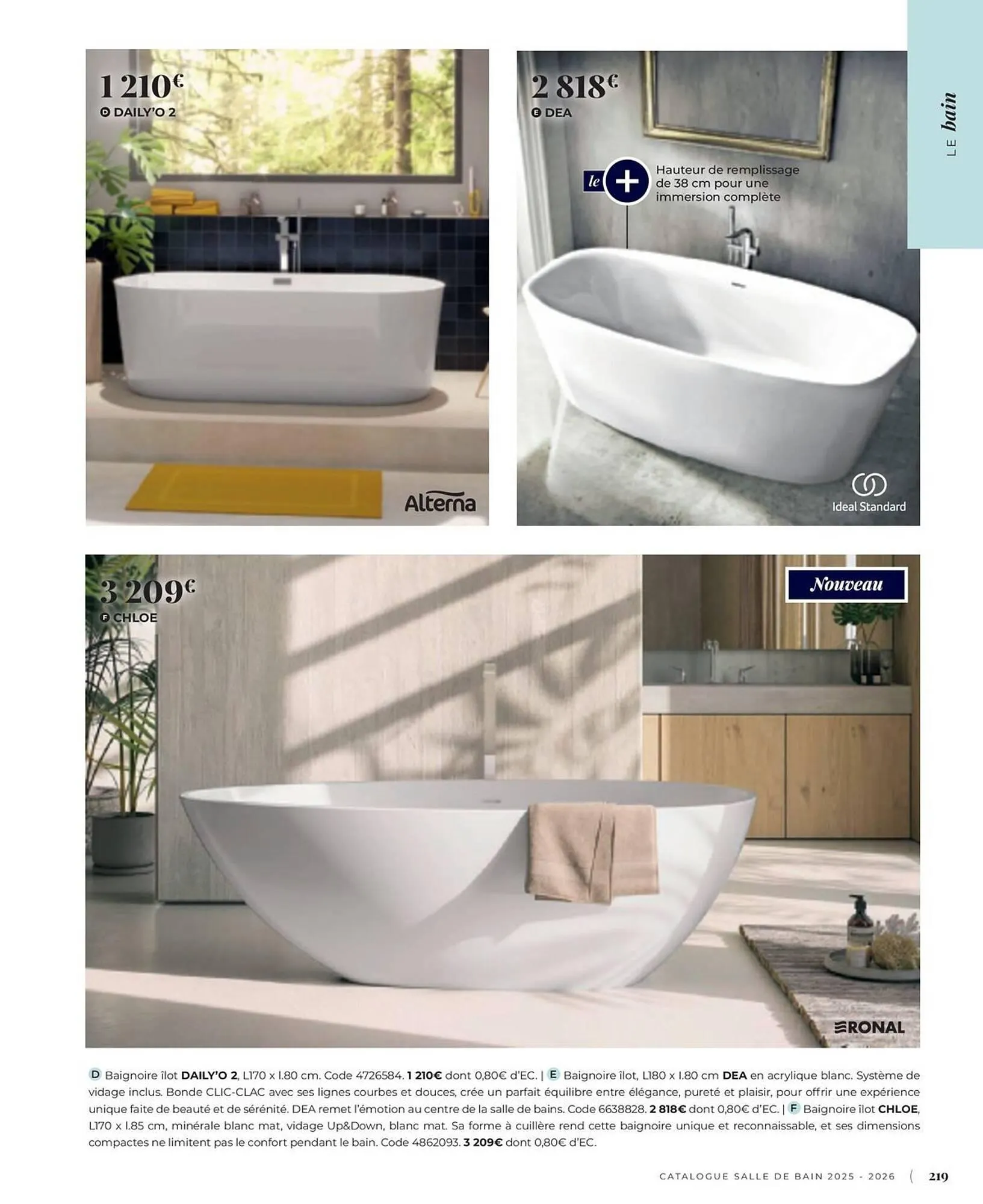 Catalogue Cedeo du 3 juin au 31 décembre 2025 - Catalogue page 219