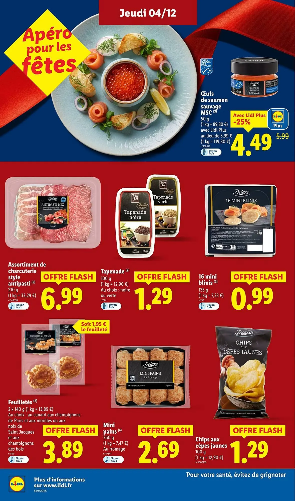 Catalogue Lidl du 4 décembre au 10 décembre 2025 - Catalogue page 22
