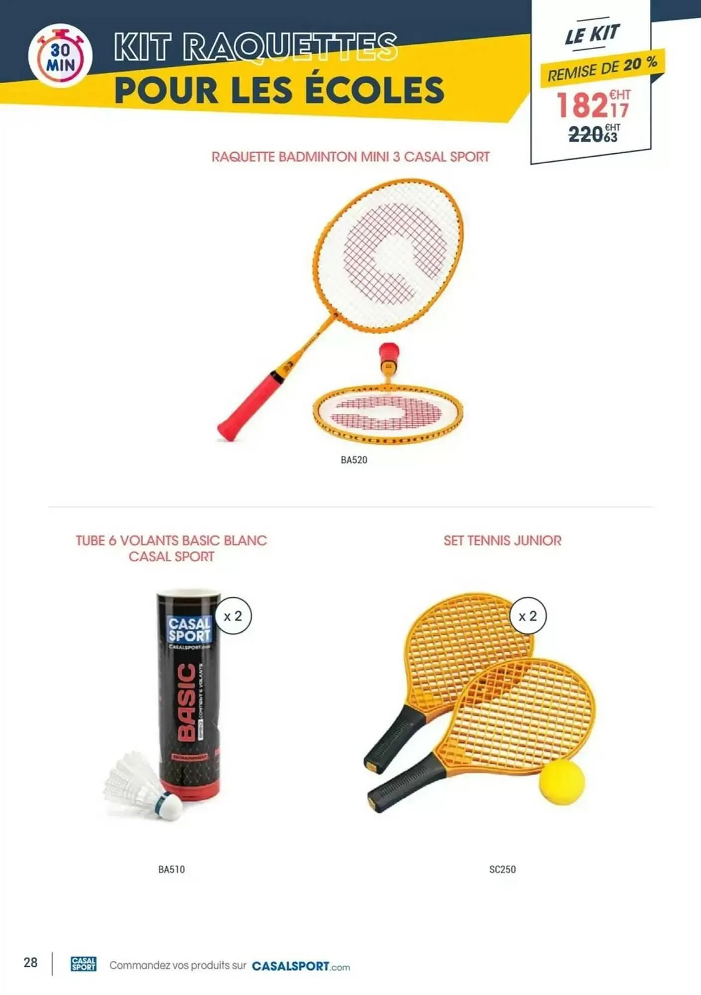 Catalogue Casal Sport du 15 avril au 31 mai 2026 - Catalogue page 28