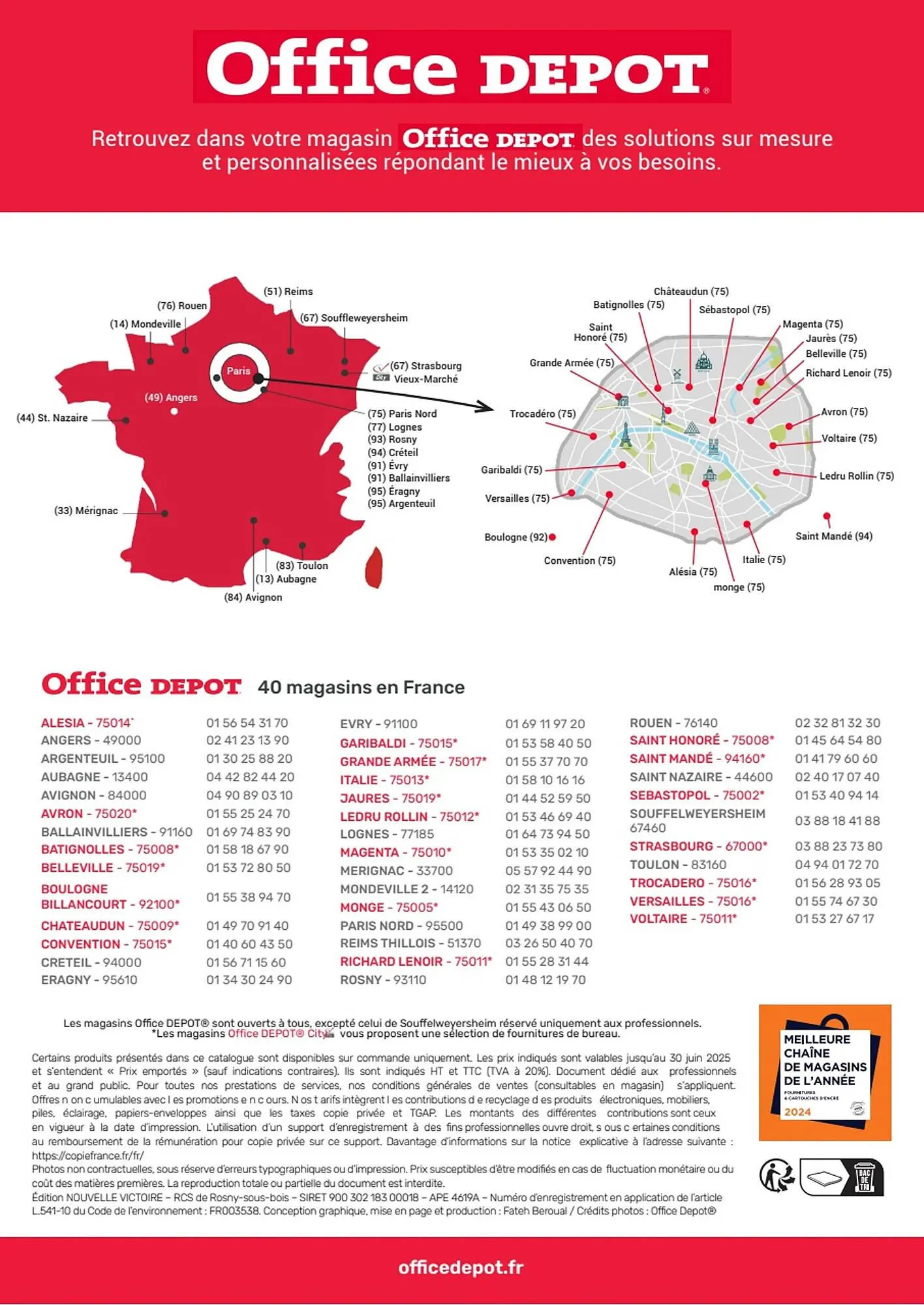 Catalogue Office Depot du 9 avril au 31 décembre 2025 - Catalogue page 32