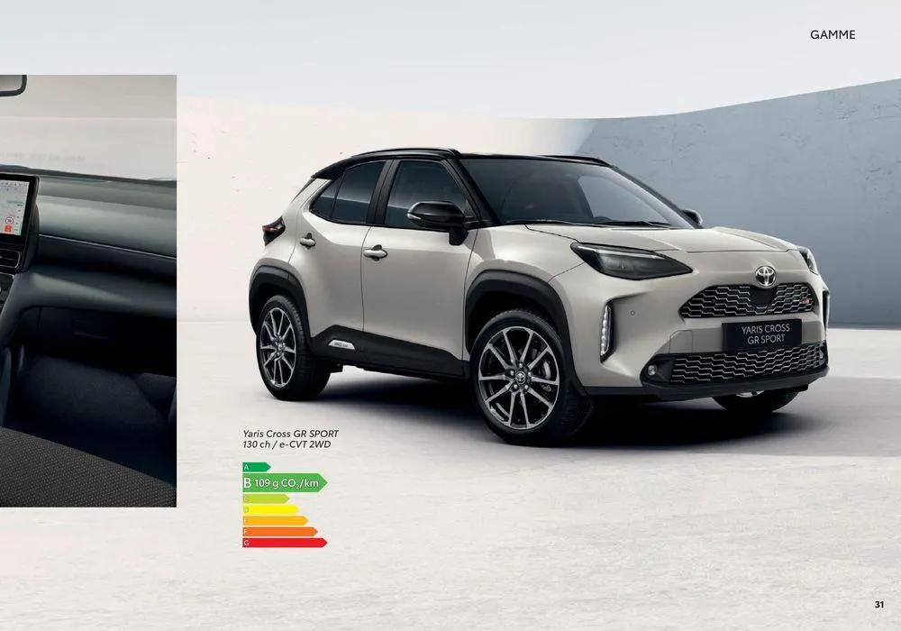 Toyota Yaris Cross  du 18 juin au 18 juin 2025 - Catalogue page 31