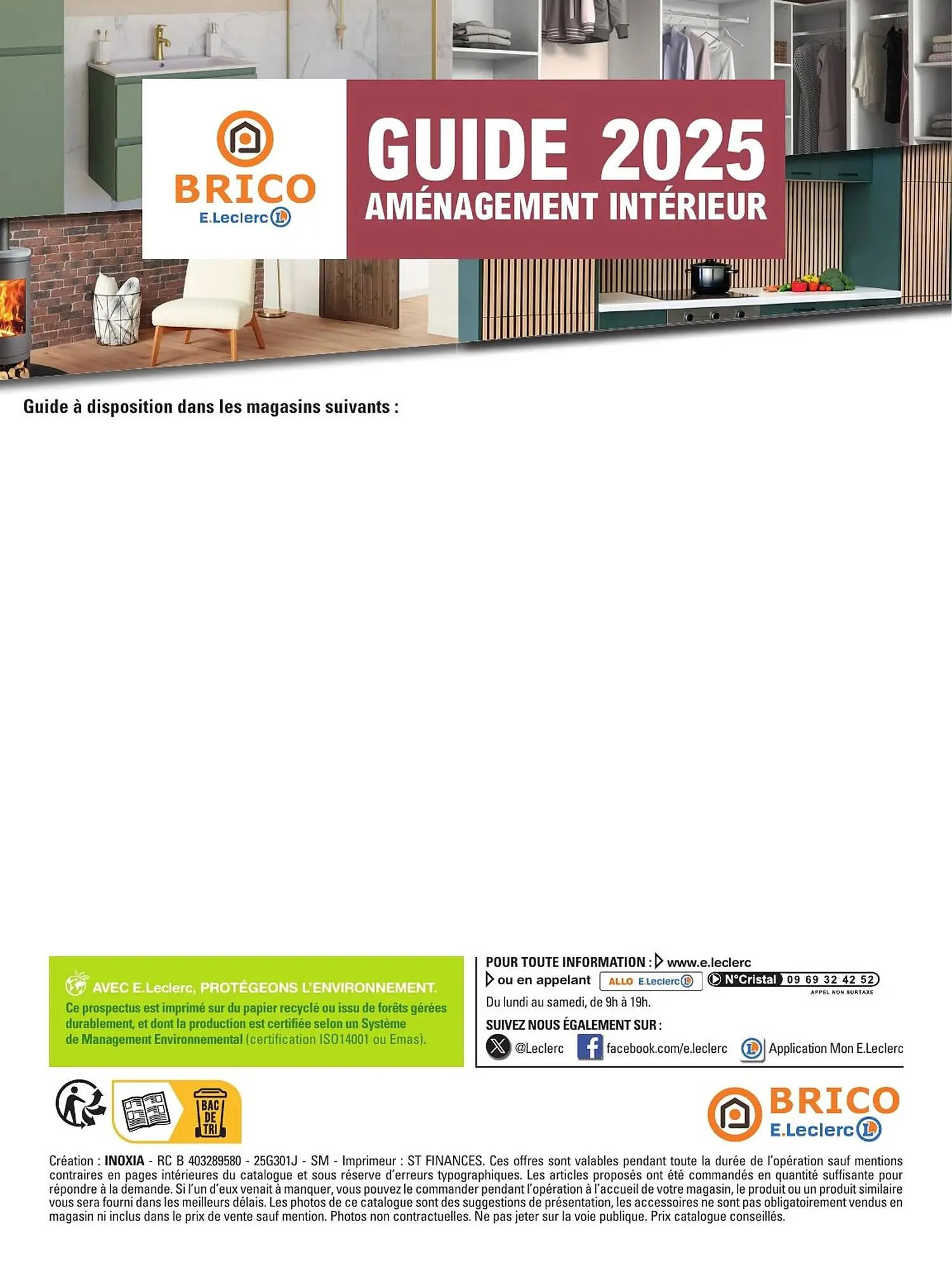 E.Leclerc Brico Catalogue du 7 janvier au 31 décembre 2025 - Catalogue page 30