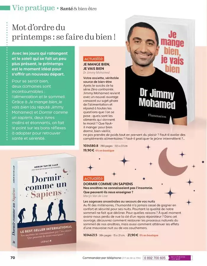 Mars - Avril 2025 du 4 mars au 30 avril 2025 - Catalogue page 70