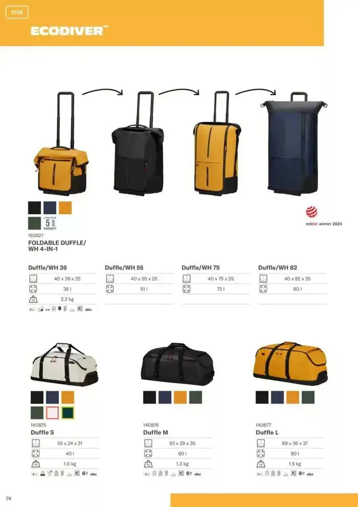 Samsonite Product catalogue 2025 du 23 décembre au 31 décembre 2025 - Catalogue page 161