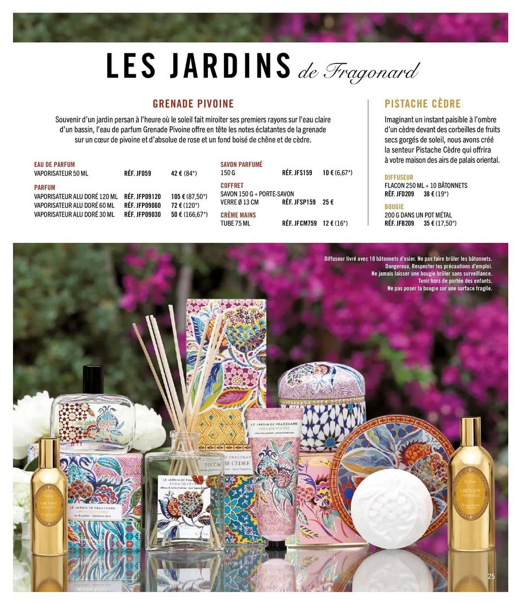 Catalogue Fragonard du 1 avril au 31 décembre 2026 - Catalogue page 25