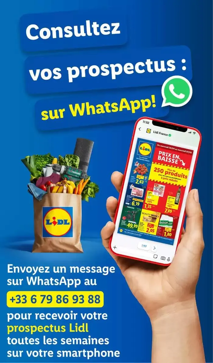 Profitez d'une large sélection de produits à prix réduits chez Lidl ! du 15 mai au 21 mai 2025 - Catalogue page 87