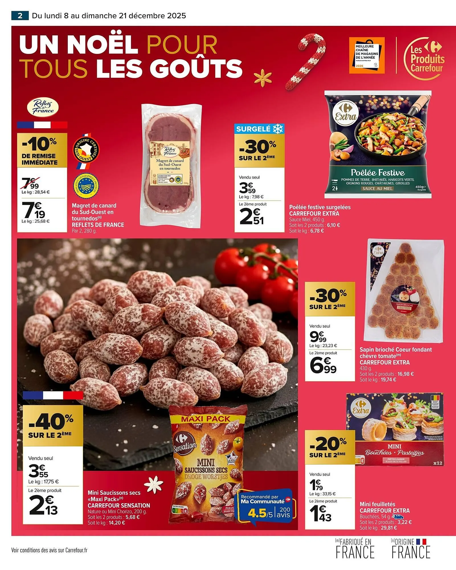Catalogue Carrefour Market du 8 décembre au 21 décembre 2025 - Catalogue page 4