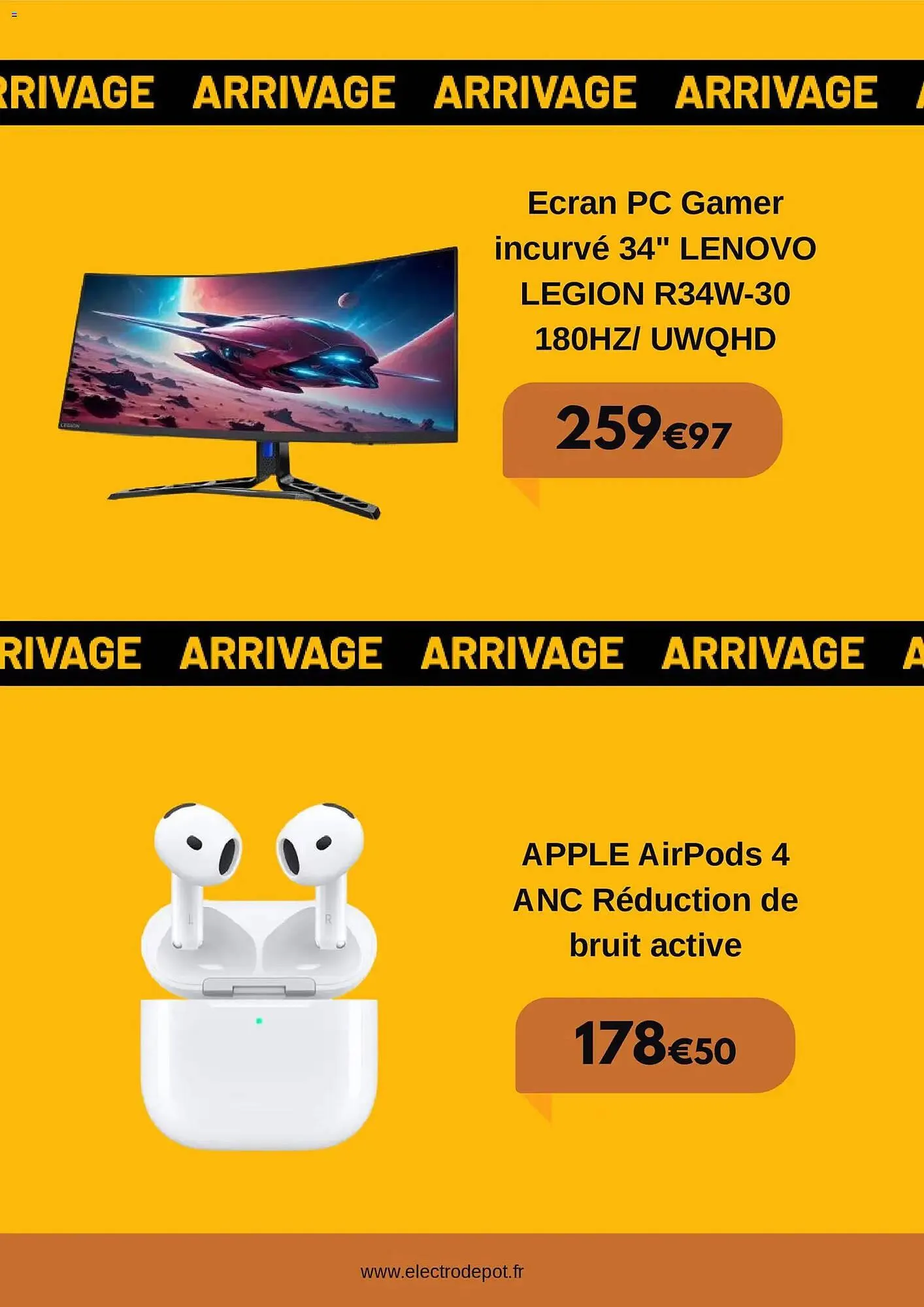 Catalogue Electro Dépôt du 31 octobre au 27 novembre 2025 - Catalogue page 2