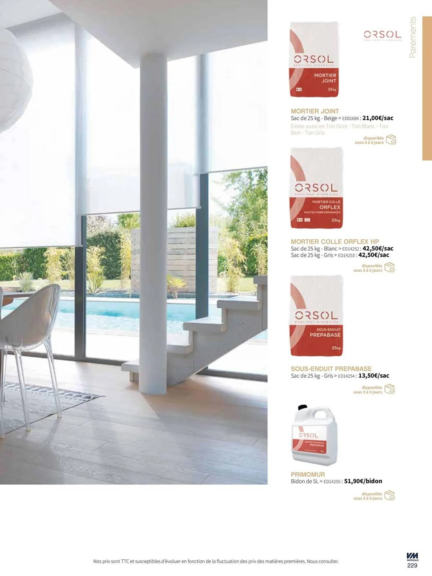 Catalogue VM Matériaux du 14 mars au 20 janvier 2026 - Catalogue page 229