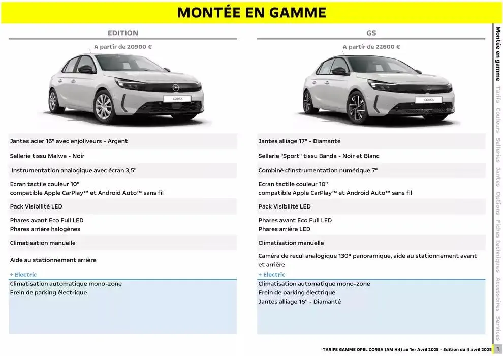 Opel Corsa du 8 avril au 8 avril 2026 - Catalogue page 2