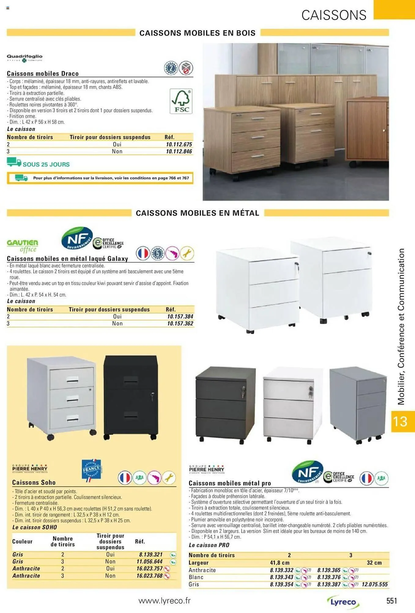 Catalogue Lyreco du 15 mai au 31 décembre 2023 - Catalogue page 551