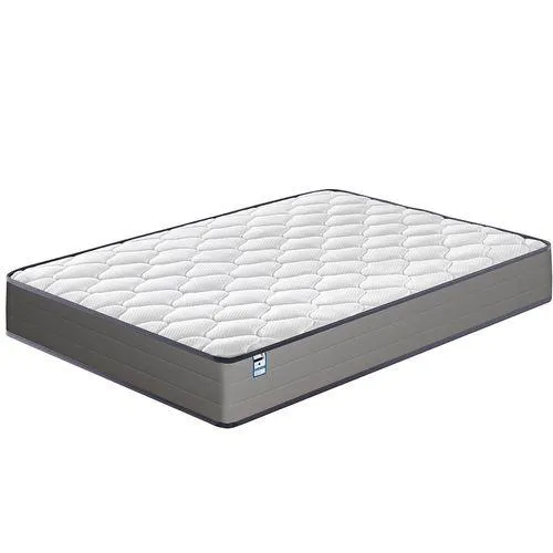 DEWINNER Ensemble Matelas à Ressorts 140x190cm, Epaisseur20 cm + sommier déco