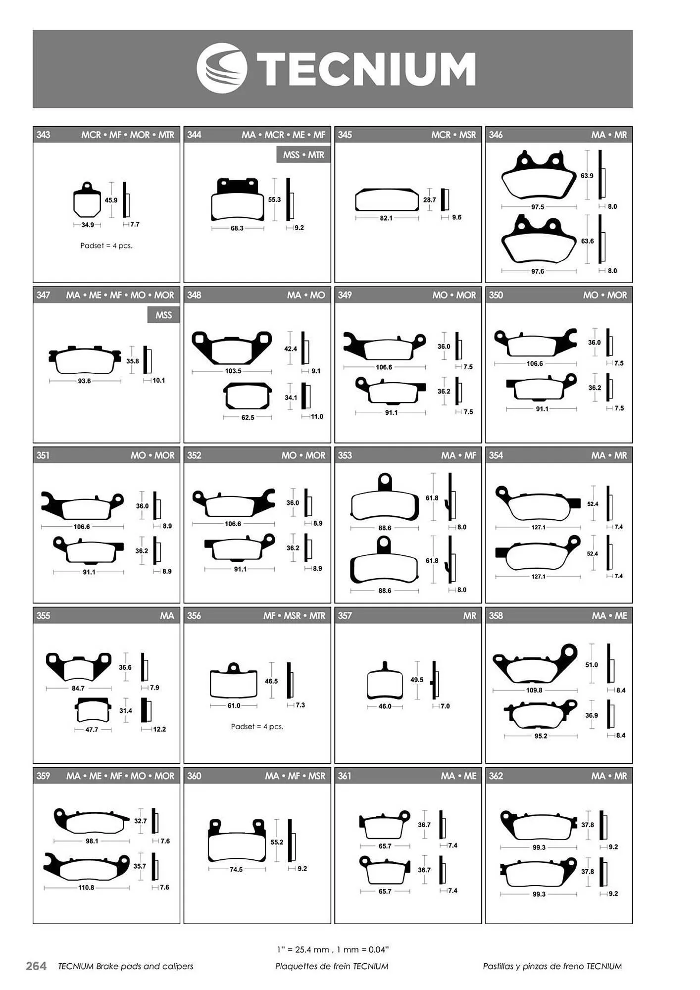 Catalogue Bihr du 23 mai au 31 décembre 2025 - Catalogue page 264