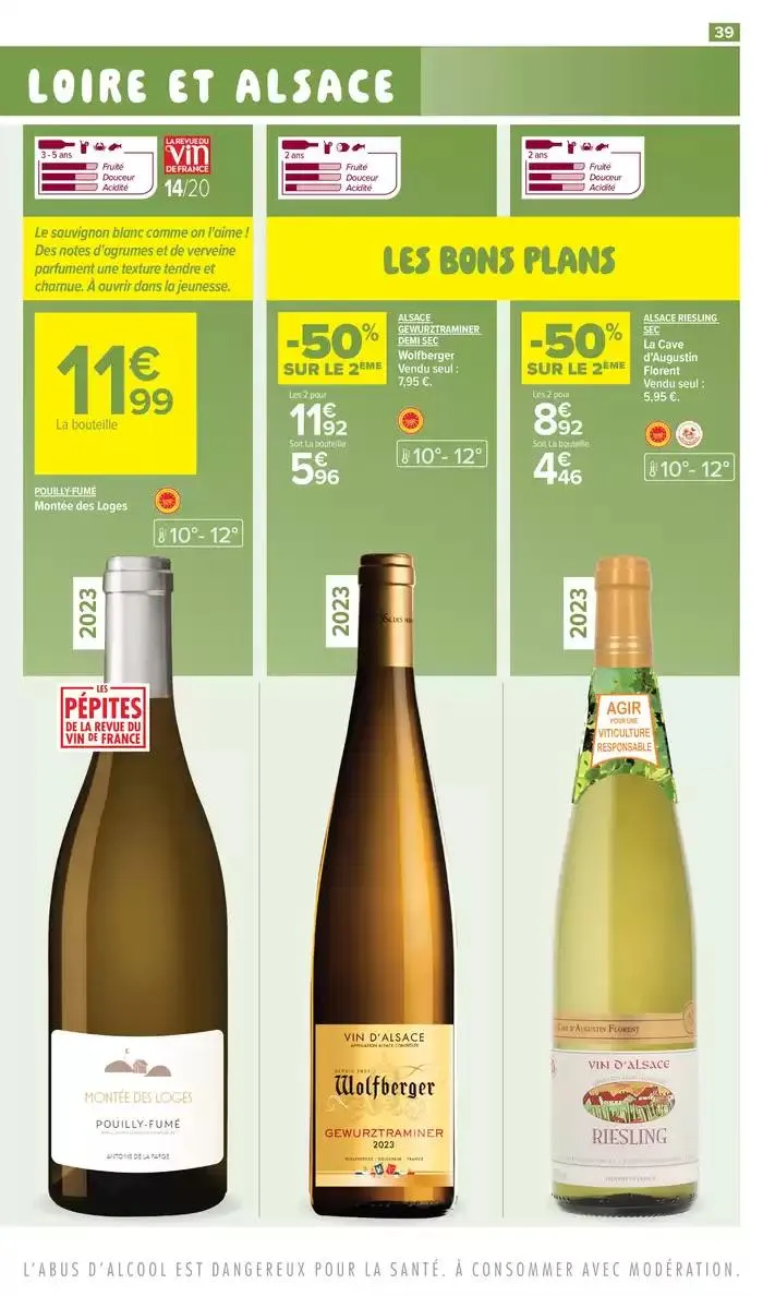 FOIRE AUX VINS, LE GUIDE DES BONS PLANS du 11 mars au 23 mars 2025 - Catalogue page 39