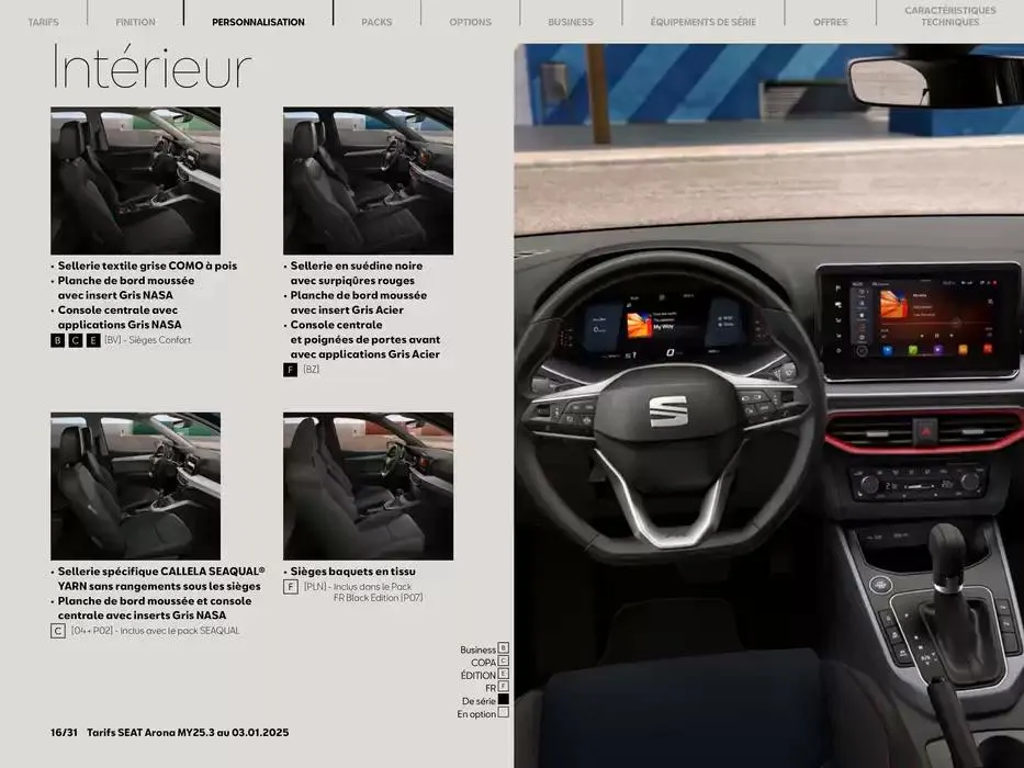 SEAT Arona du 17 janvier au 17 janvier 2026 - Catalogue page 16