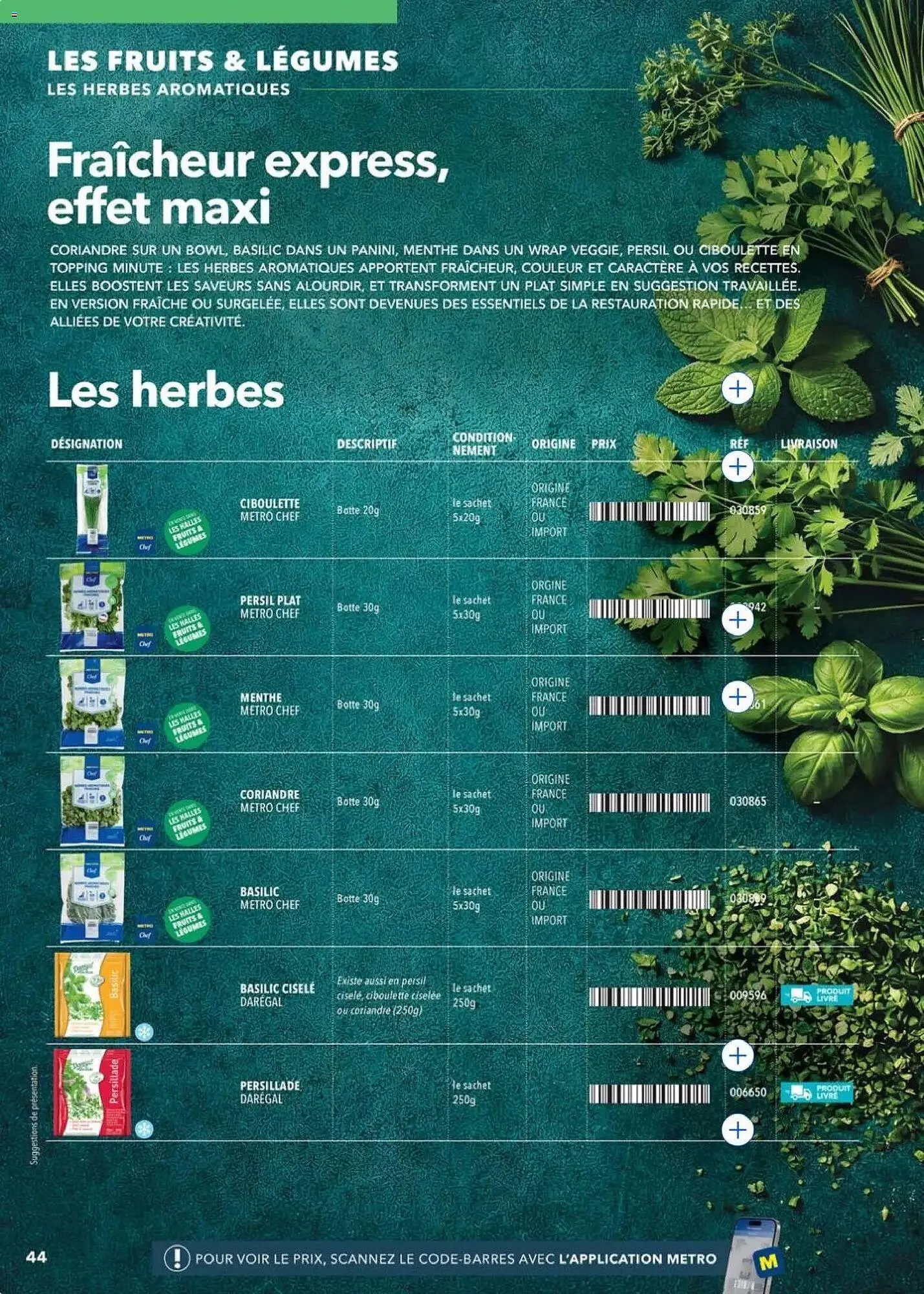 Catalogue METRO du 14 avril au 31 décembre 2026 - Catalogue page 44