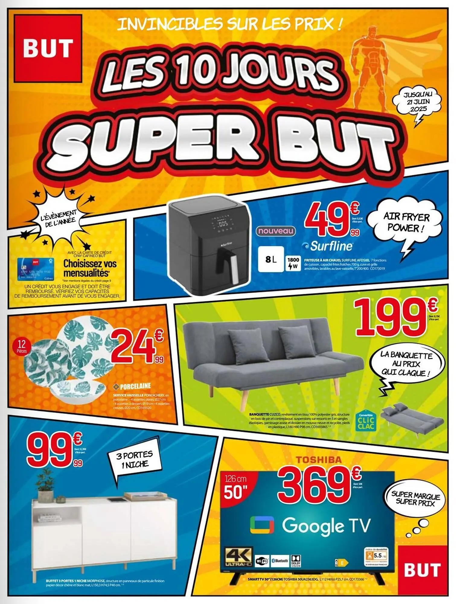 Catalogue BUT du 18 juin au 21 juin 2025 - Catalogue page 1