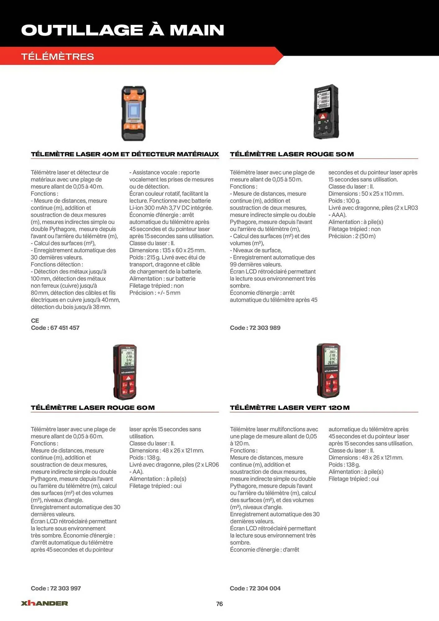 Catalogue Prolians du 2 septembre au 31 décembre 2025 - Catalogue page 76