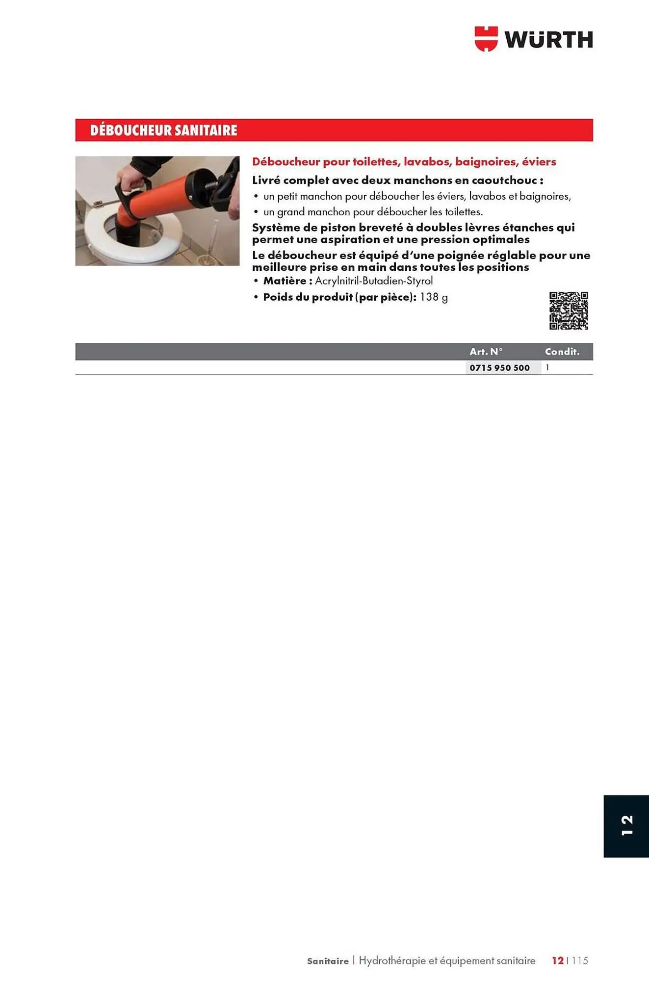 Catalogue Würth du 12 mai au 31 décembre 2025 - Catalogue page 1659