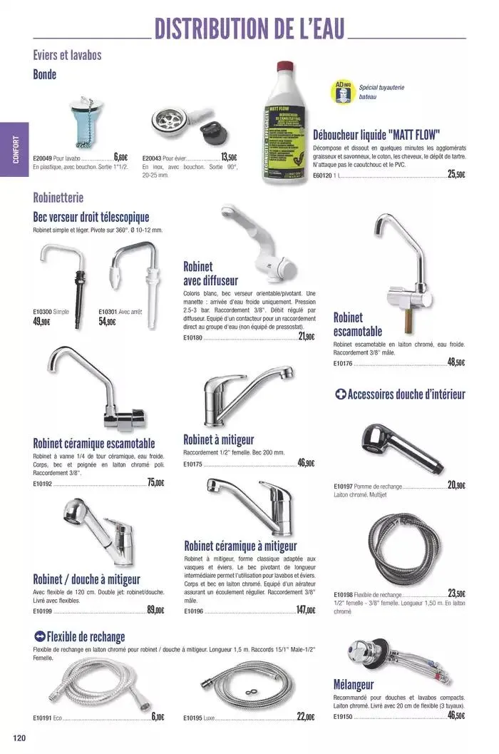 Catalogue Accastillage Diffusion 2025 du 1 janvier au 31 décembre 2025 - Catalogue page 122