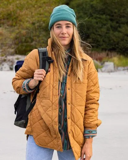 Transport Shacket - Surchemise boutonnée pour Femme