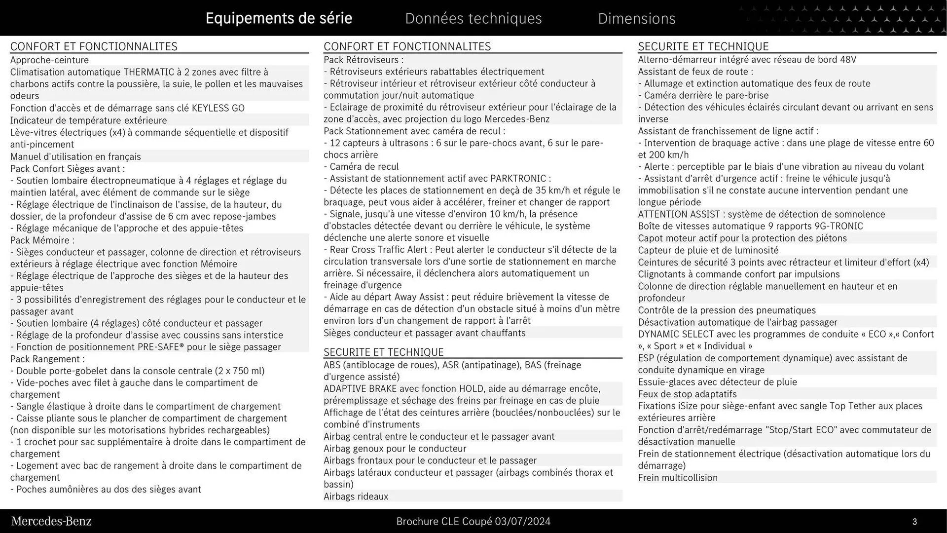 Mercedes-Benz Catalogue du 9 septembre au 31 août 2026 - Catalogue page 3