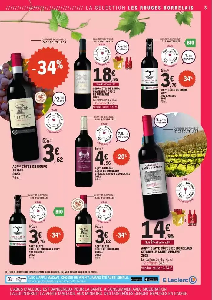 FOIRE AUX VINS DE PRINTEMPS - MIXTE du 8 avril au 19 avril 2025 - Catalogue page 3