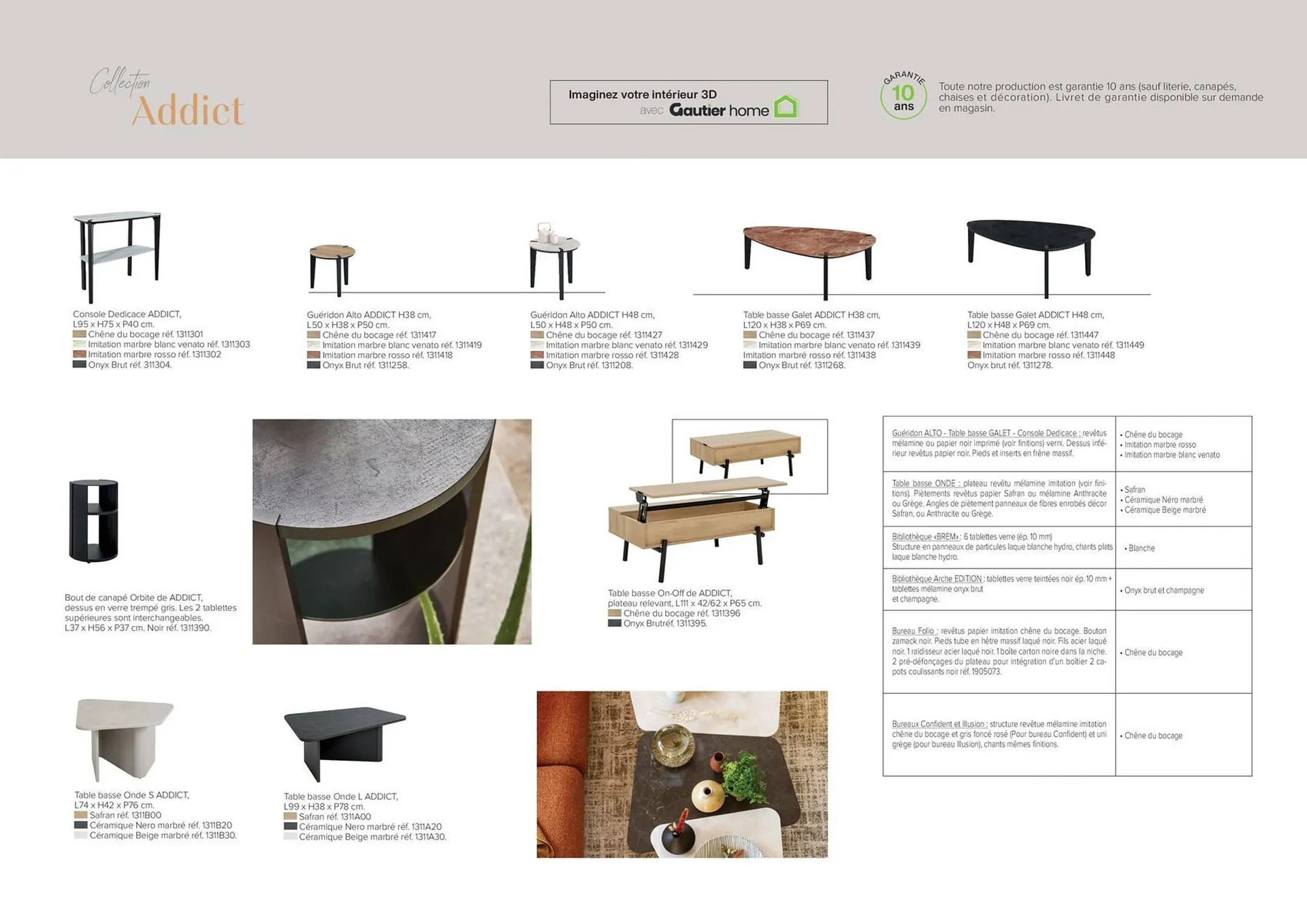 Gautier Catalogue du 16 janvier au 31 décembre 2025 - Catalogue page 7