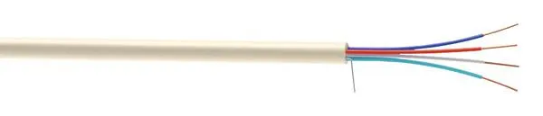 Câble téléreport non armé 4 paires ivoire - Vendu au mètre