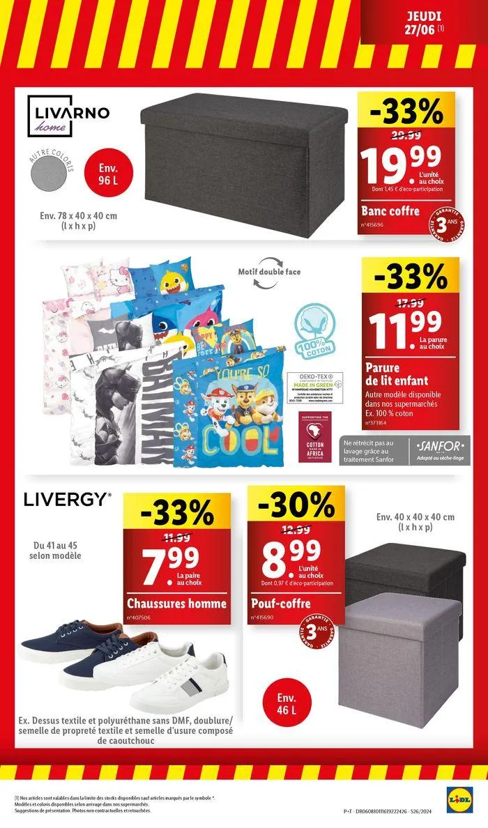 Retrouvez les offres Lidl de la semaine : bricolage, jardin et cuisine ! du 27 juin au 1 juillet 2024 - Catalogue page 25