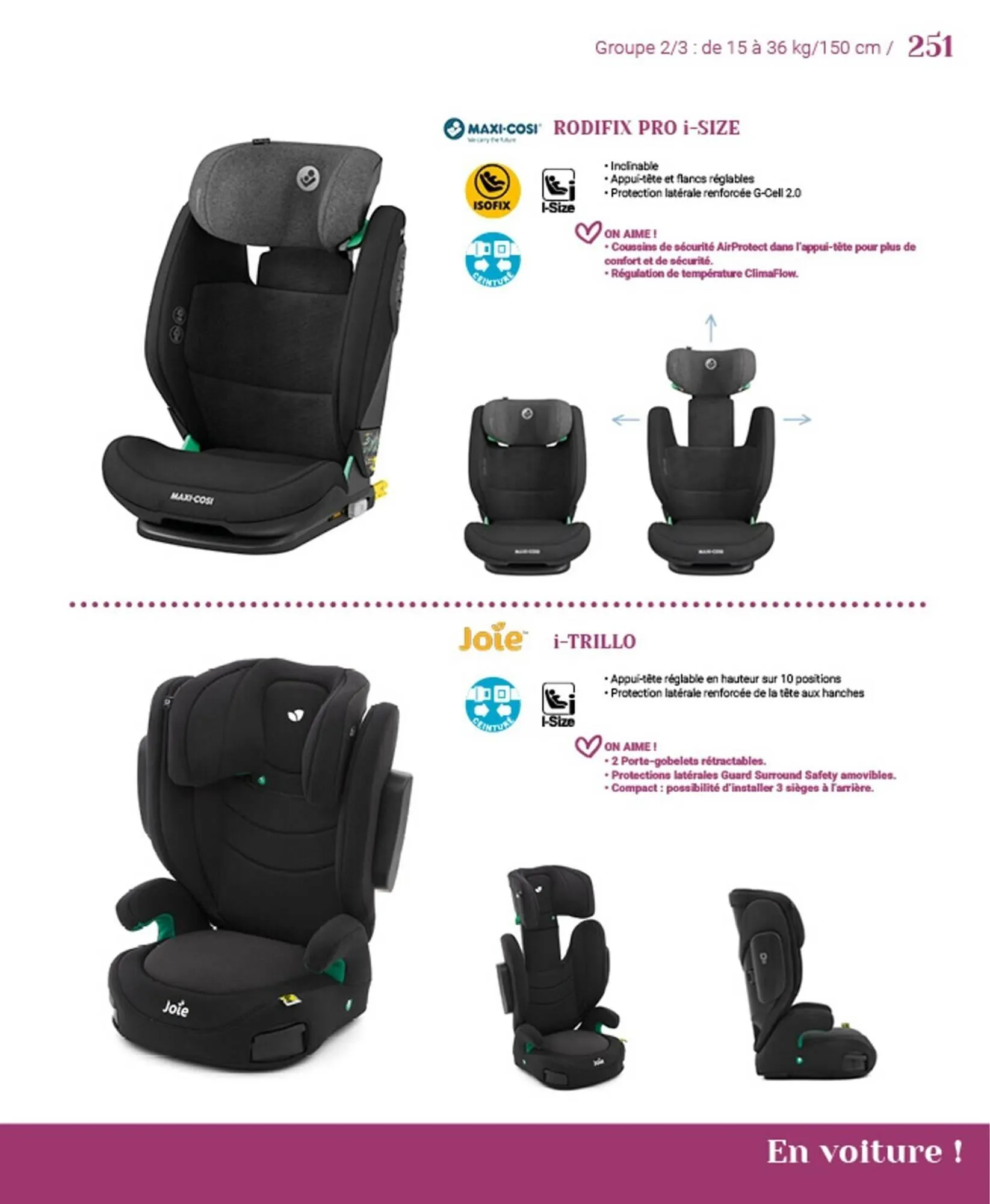 Catalogue autour de bébé du 31 mars au 31 janvier 2024 - Catalogue page 253