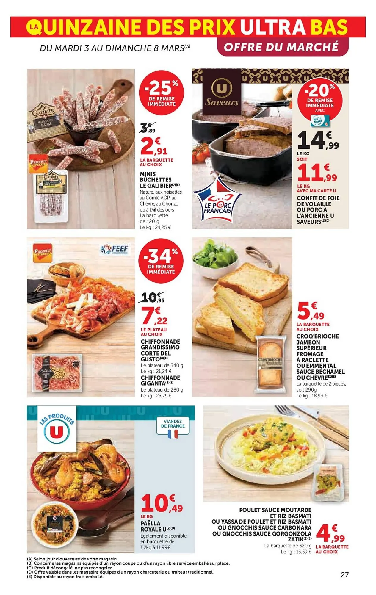 Catalogue Hyper U du 3 mars au 15 mars 2026 - Catalogue page 27