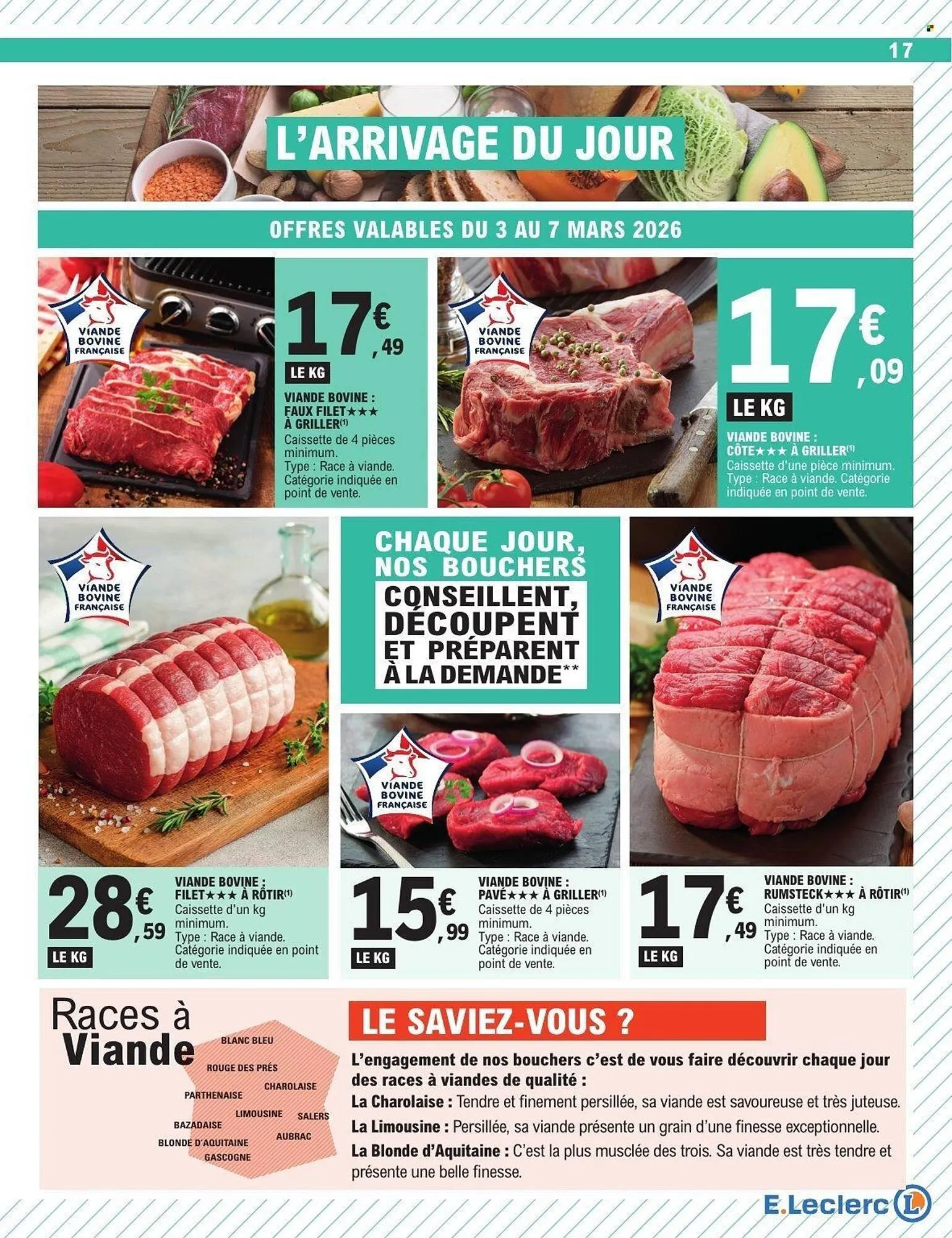Catalogue E.Leclerc du 3 mars au 14 mars 2026 - Catalogue page 17
