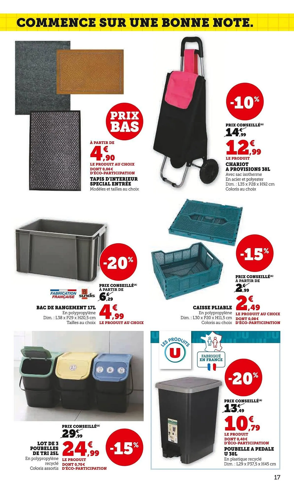 Catalogue Super U du 19 août au 7 septembre 2025 - Catalogue page 17