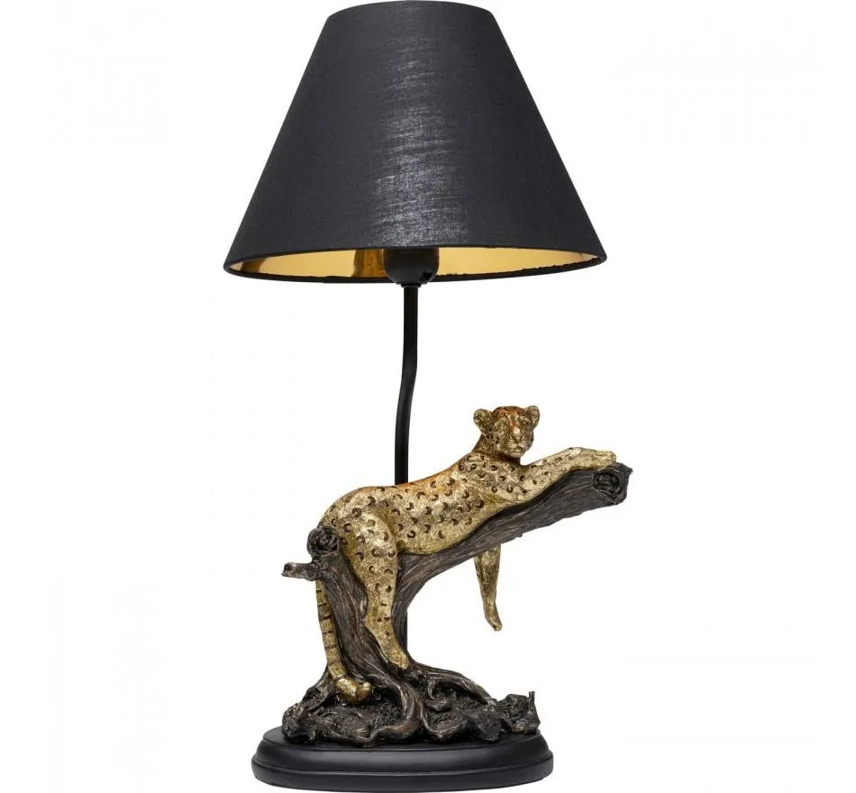Lampe léopard allongé Kare Design