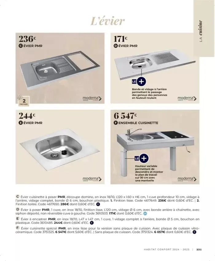 Cedeo Habitat confort du 1 octobre au 31 mai 2025 - Catalogue page 2