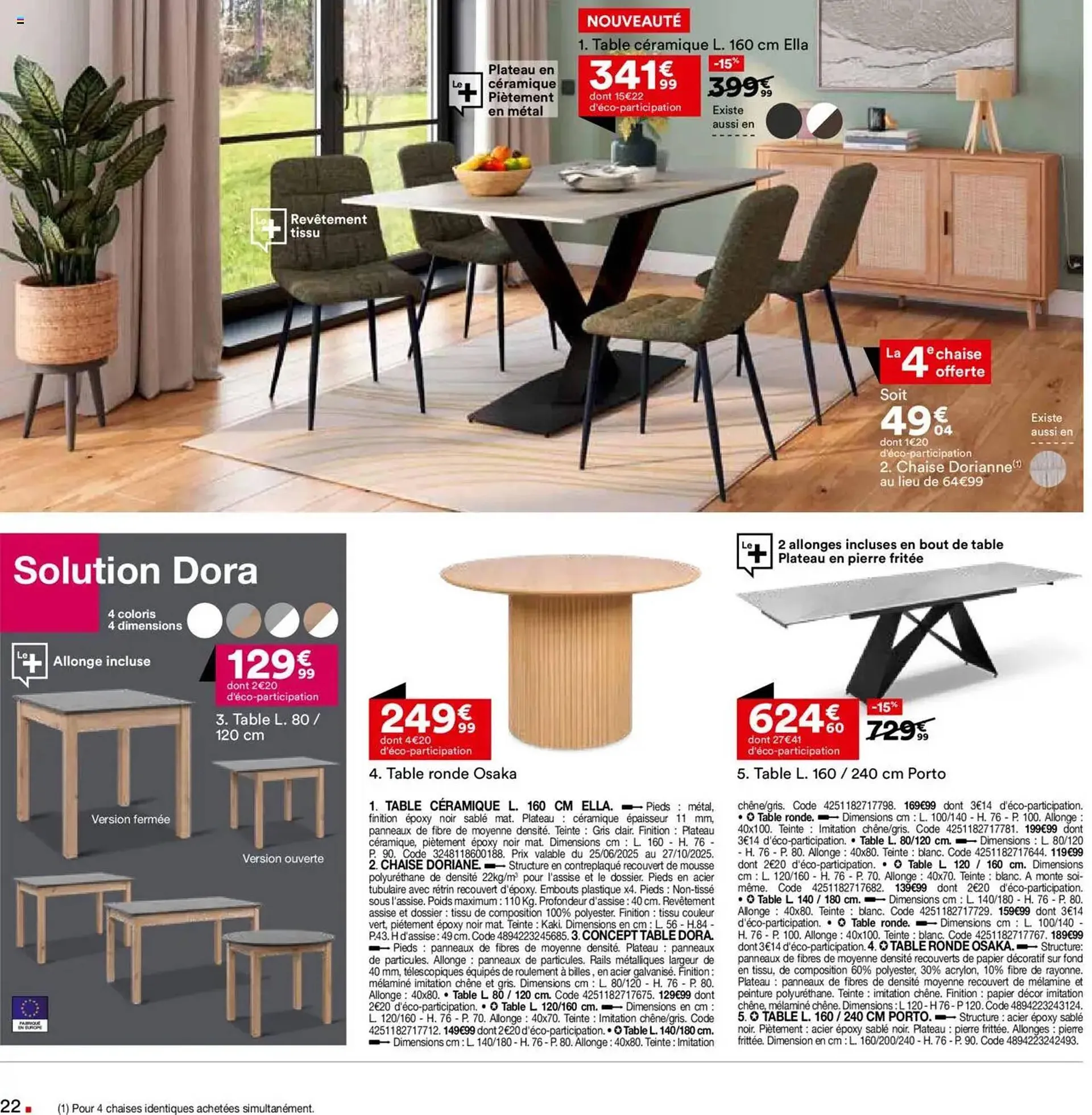 Catalogue BUT du 22 juillet au 25 août 2025 - Catalogue page 22