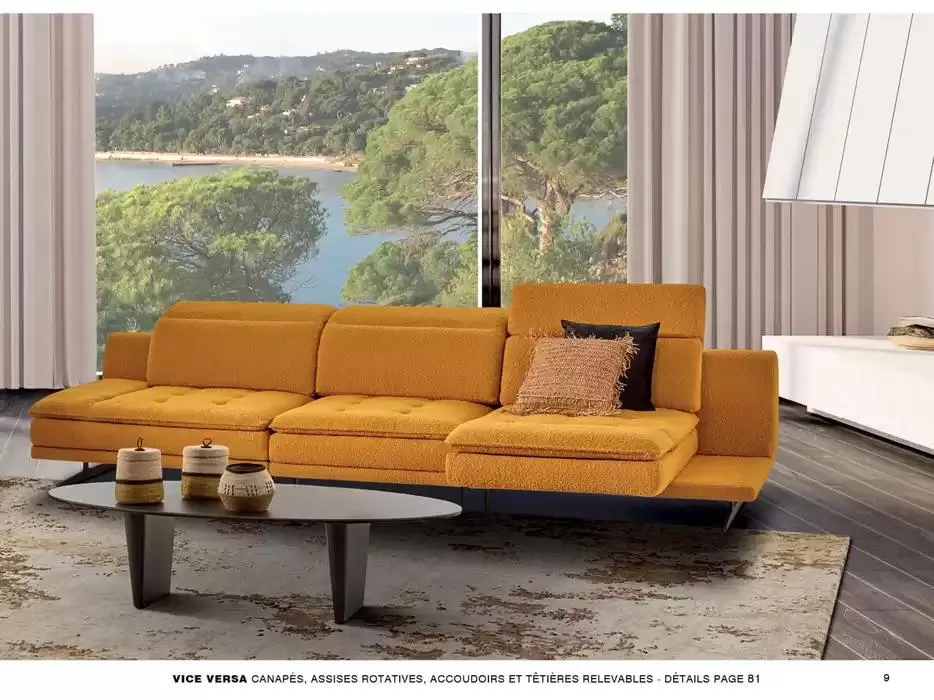 Catalogue Canapés et Fauteuils 2025  du 1 janvier au 31 décembre 2025 - Catalogue page 9