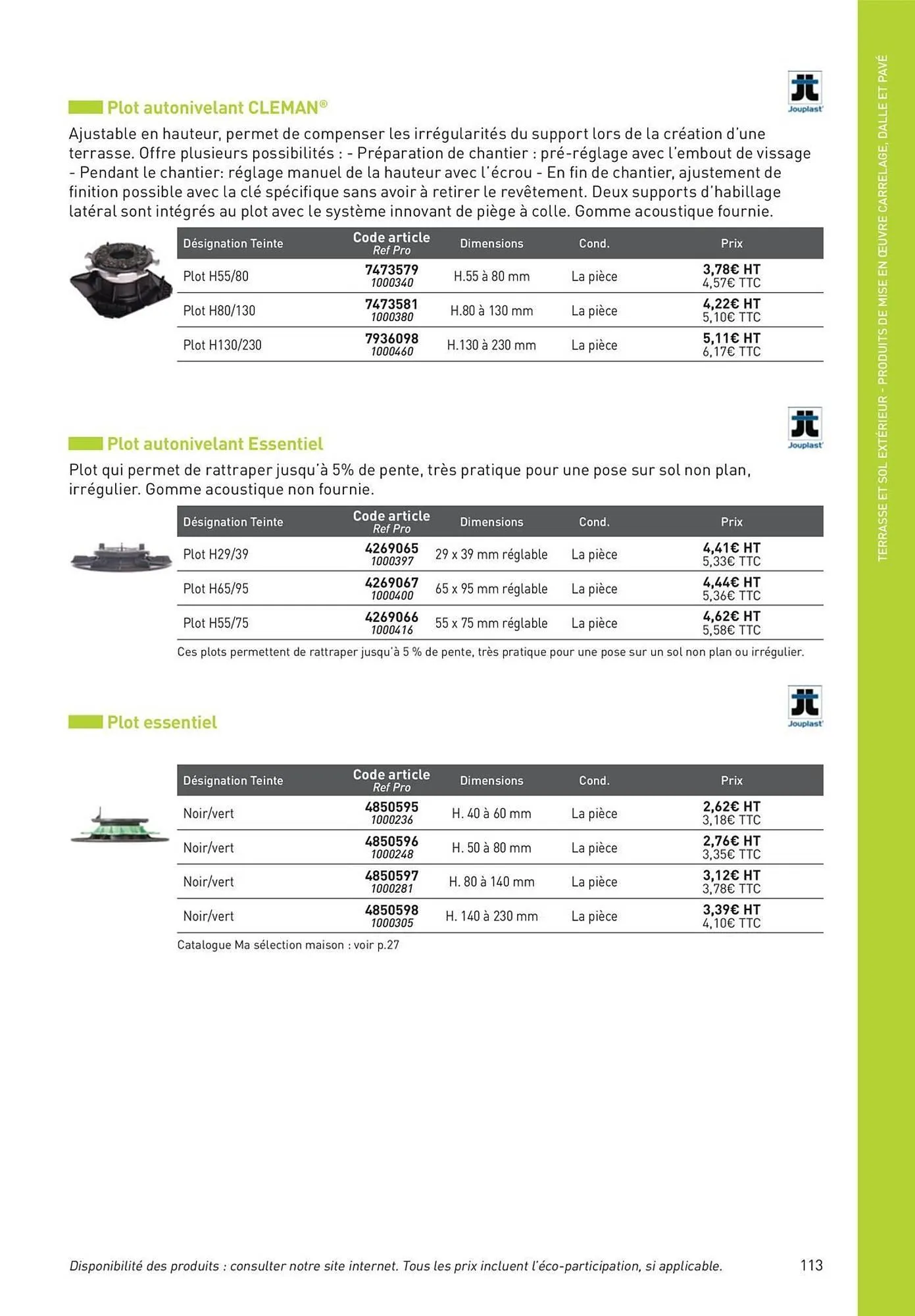 Catalogue Point P du 19 août au 1 janvier 2026 - Catalogue page 113
