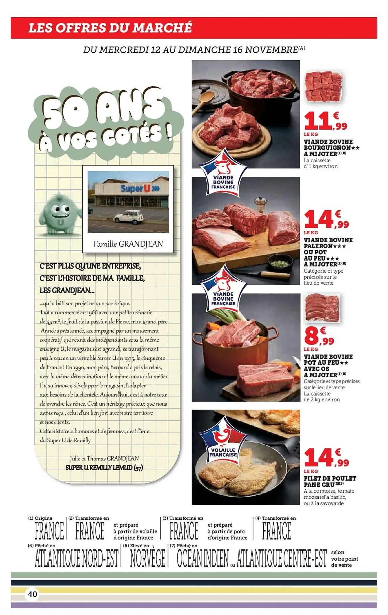 Catalogue Super U du 12 novembre au 23 novembre 2025 - Catalogue page 40
