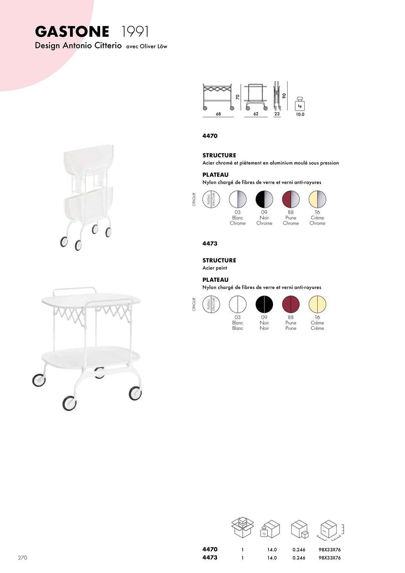 Catalogue Kartell du 4 février au 31 décembre 2026 - Catalogue page 272